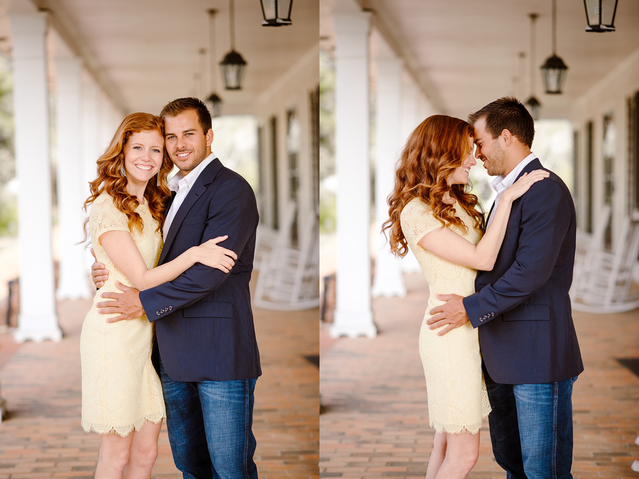 Downtown Fairhope Engagement Session