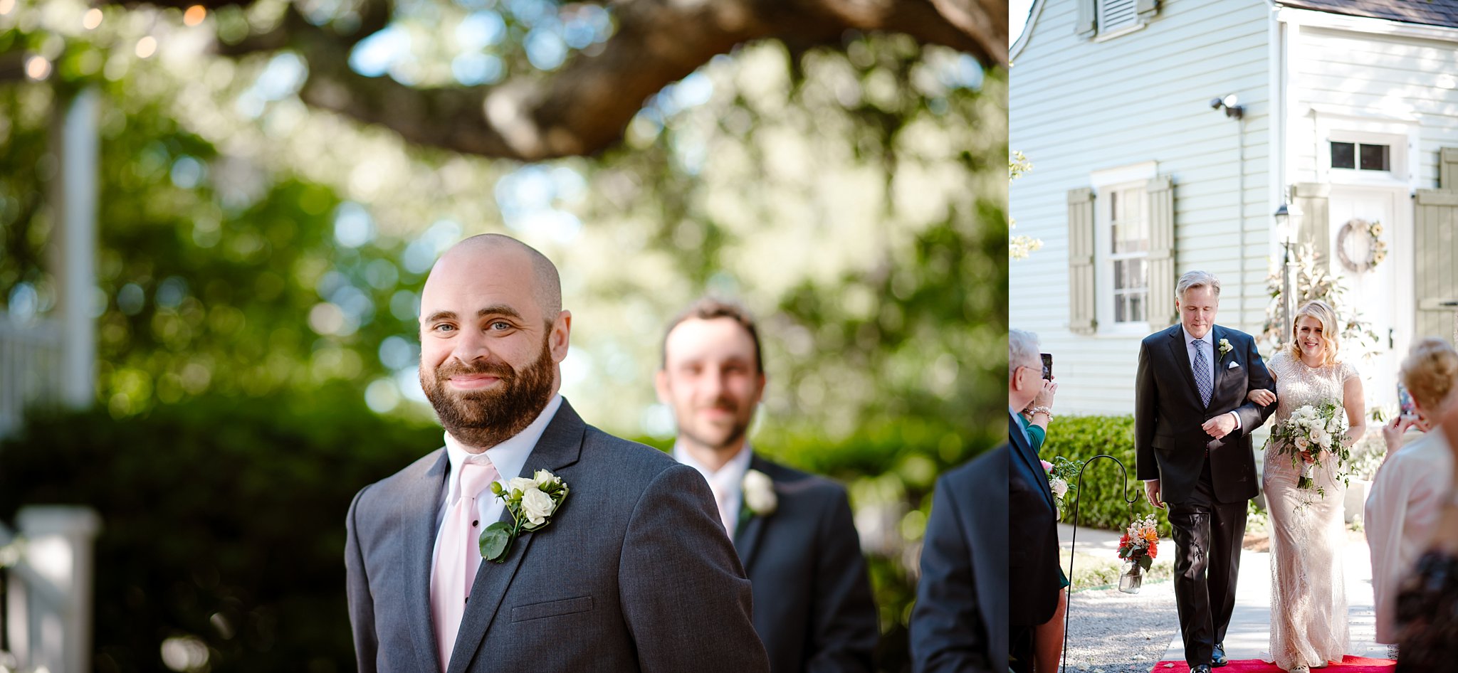 Vintage New Orleans Wedding Photography at Compass Point