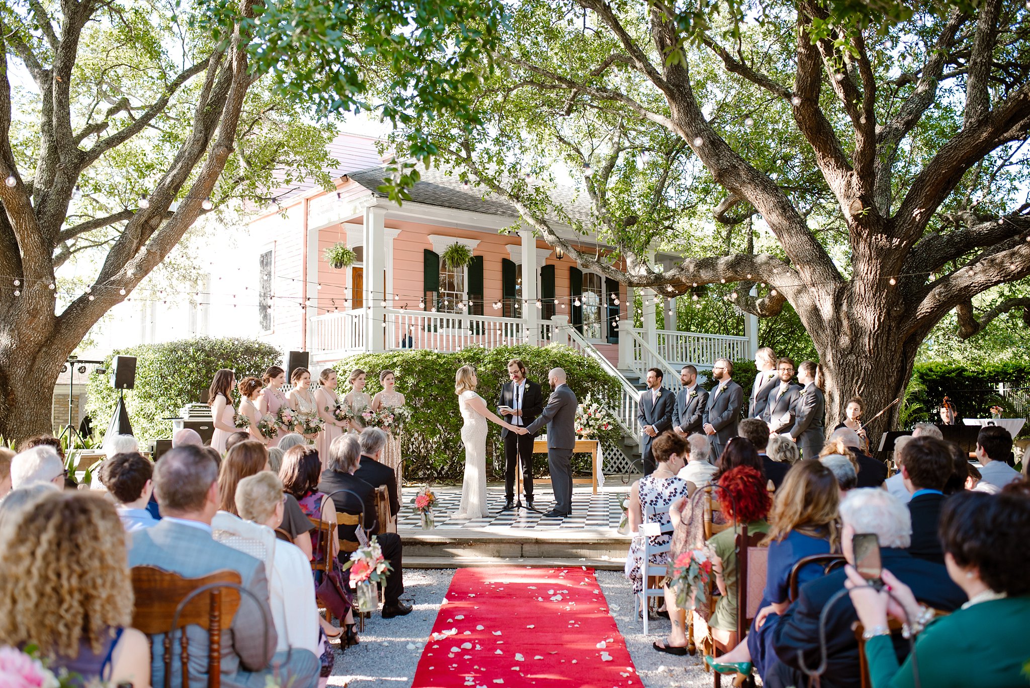 Vintage New Orleans Wedding Photography at Compass Point